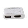 USB HDMI Adapter Dock Connector to HD TV For IPad 2, New iPad 3, iPhone 4 4G 4S, ipod Touch 4 (OEM) USB HDMI Adapter Dock Connector to HD TV For IPad 2, New iPad 3, iPhone 4 4G 4S, ipod Touch 4 (OEM)